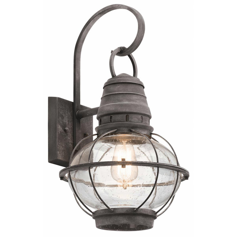 Grace Outdoor Wall Lantern, 51cm H x 28cm W x 31cm D