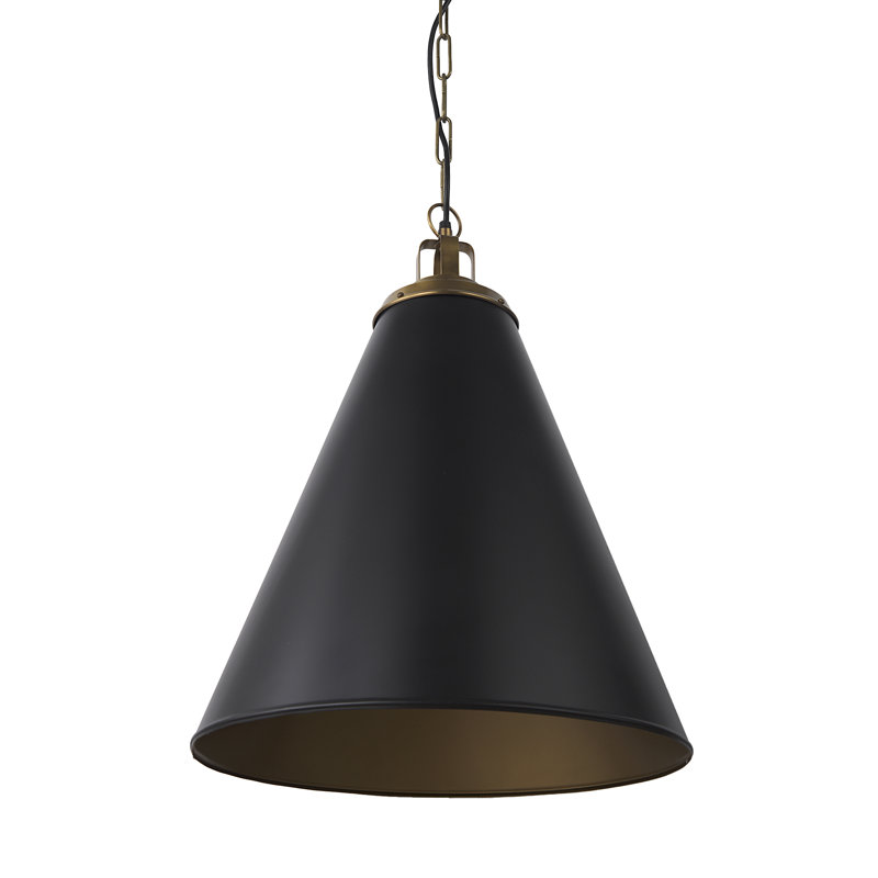 Gilda 1 - Light Single Pendant, Matte Black