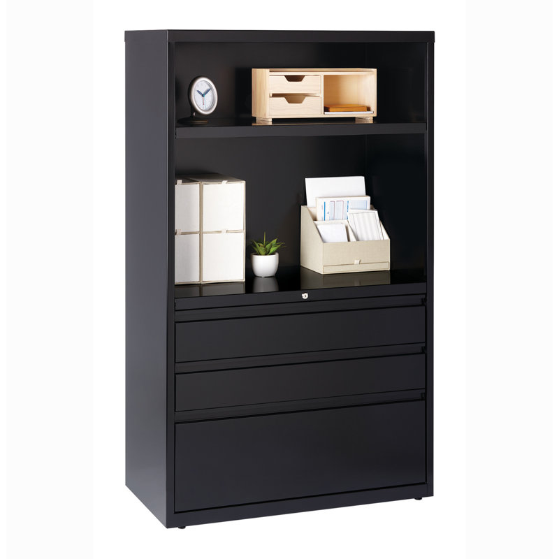 Ellise 36'' Wide 3 -Drawer Steel File Cabinet