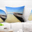Coussin traditionnel sur la plage, bateau traditionnel thaïlandais-29600408-29600411