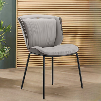 33.07"" Dark grey Solid Back Upholstered Arm Chair(Set of 2) -  Corrigan StudioÂ®, 6E04D9D947F24A739ABB99663F444CE4