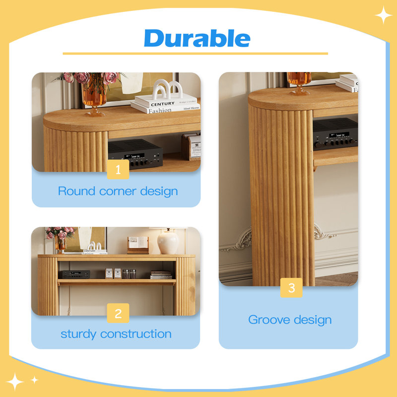 Console Rustic, Natural, Natural, Naturel