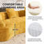 Canapé modulaire courbé 4 places-1260882874
