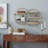 5 Piece Circle Metal Accent Shelf