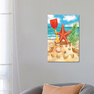 Beach Friends - Starfish by Shari Warren - Wrapped Canvas Print