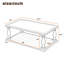 Rectangle Danio avec pieds en bois tournés-1547282900