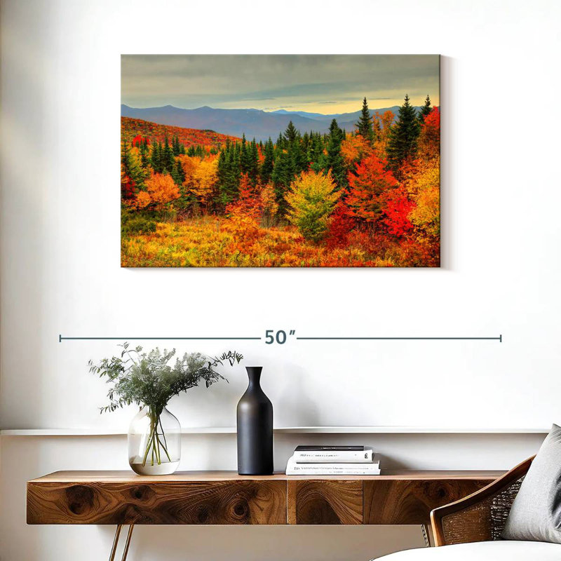 Alvord White Mountains Autumn, H 24 po x l 36 po