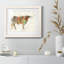 Armela Long Horn - peinture encadrée-730695457-730695459