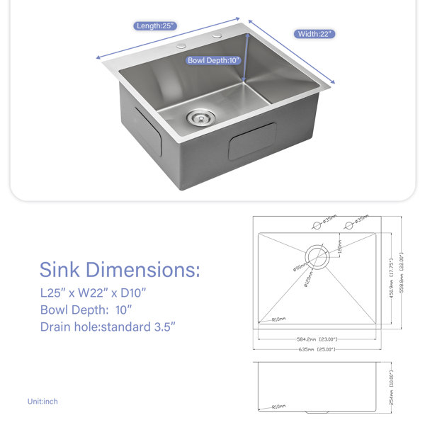 Dimensions du produit