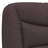 Bed with Mattress Hvar Dark Brown 140x190 cm Fabric-2070905433-2070905438
