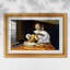 Le Joueur de luth (version Wildenstein), vers 1596 - Caravage - Estampe encadrée sur mesure-1245498340-1245498343-1245498348