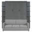 Grand lit escamotable, lit escamotable avec canapé-118702128