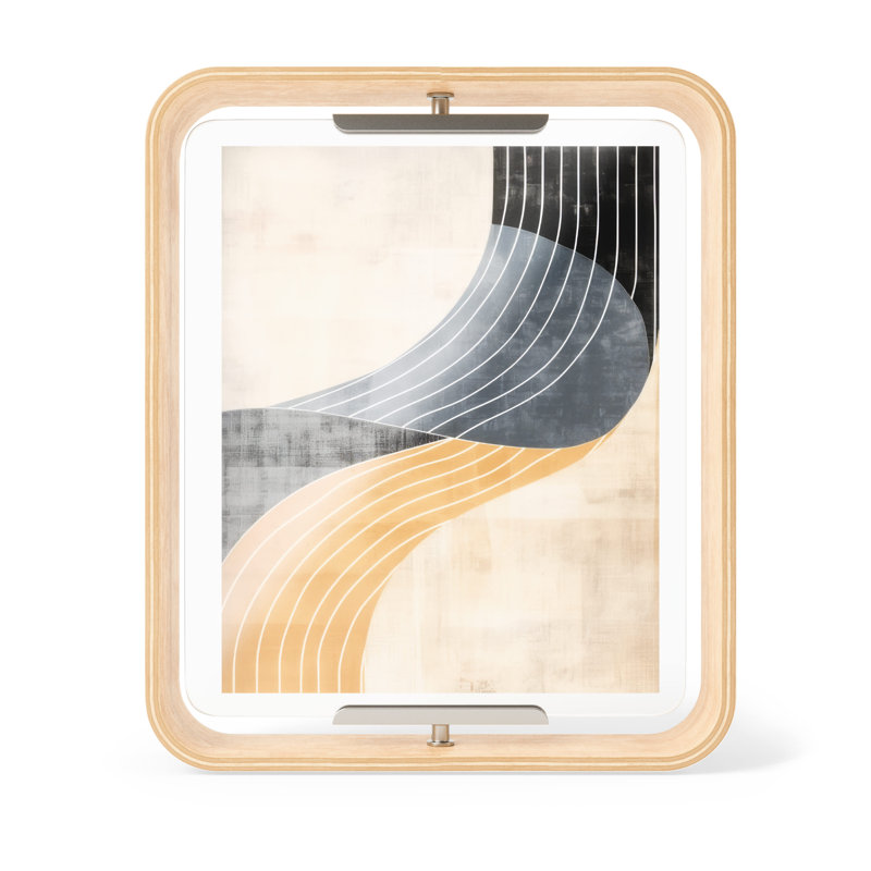 Bellwood Desk Picture Frame Natural Wood Frame 20 x 25 cm, Natural