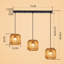 3 - Light Stainless Steel Caged Pendant