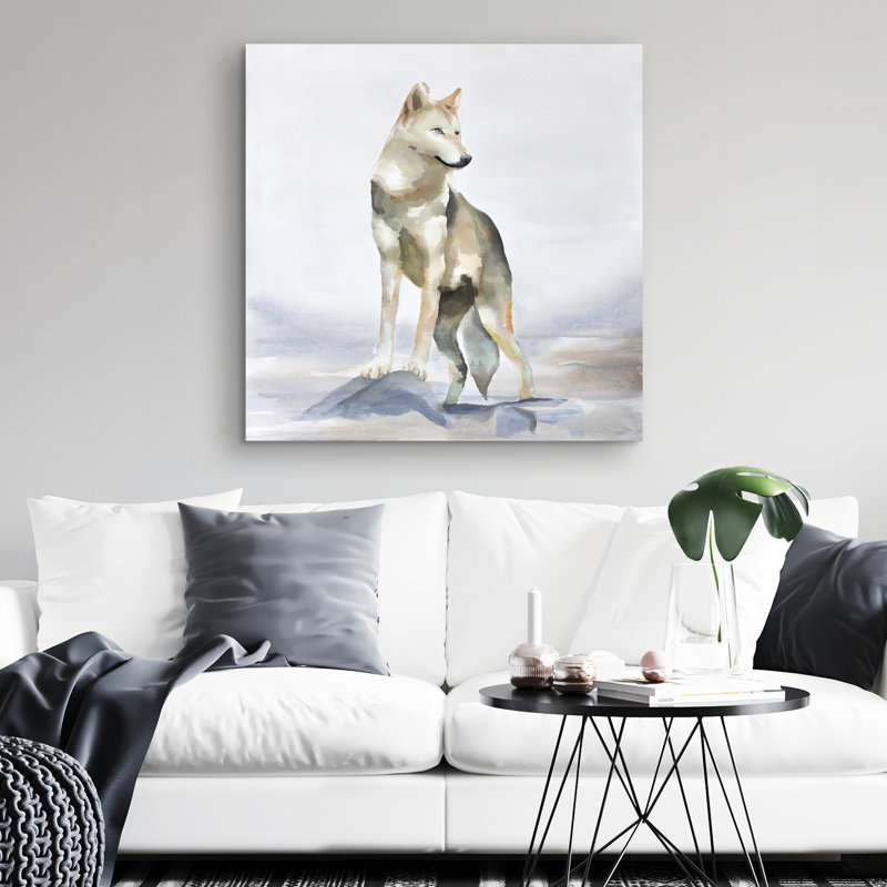 Wolf - 32"x32" art on canvas