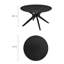 Table basse noire Crossroads
