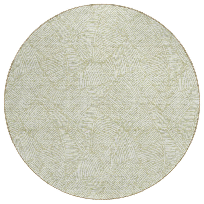 Tapis rond 8 po