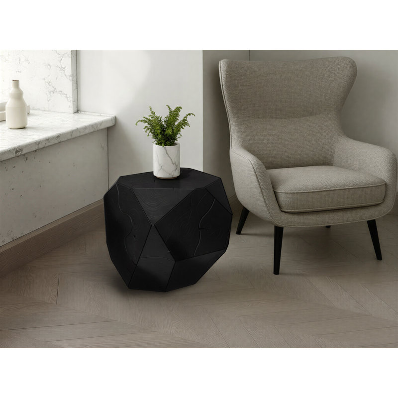Prism Coffee Table, Natural, Black