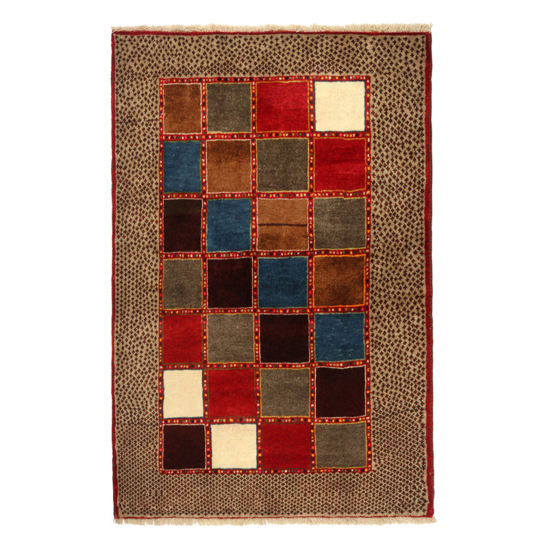 One-of-a-Kind 3' X 4'7" Hand Knotted Area Rug