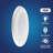 Gebbert 5/6" LED Round Retrofit Dimmable Recessed Downlight Can Lights for Ceiling, Indoor Lighting for Home, Office-1689474826-1689474871-1689474824