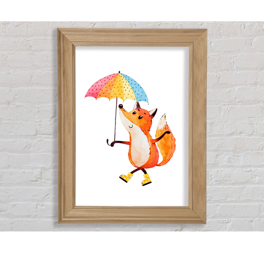 Foxy In The Rain - Drucken