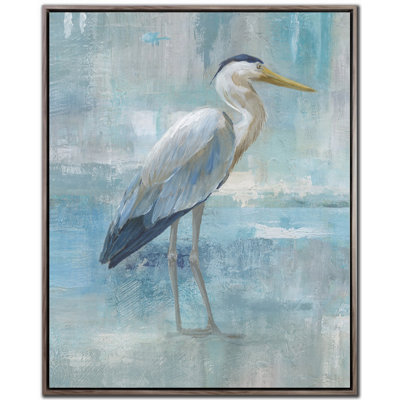 Blue Heron I Canvas Wall Art