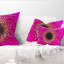 Coussin lombaire étroit flowerswork center of gerbera