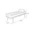 Banc rembourré blanc-1137498978-1137498991