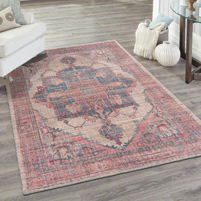 Haag Chenille Floral Indoor Rug