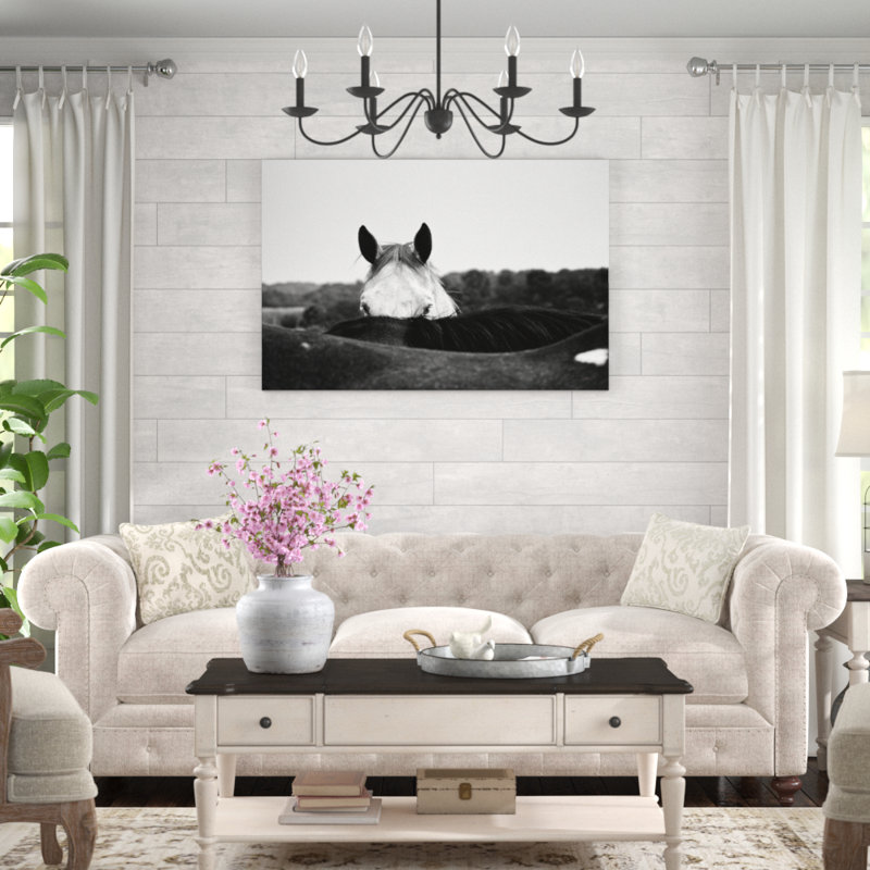 « Flirter » par Aledanda-photographie sur toile, H 32 po x l 48 po