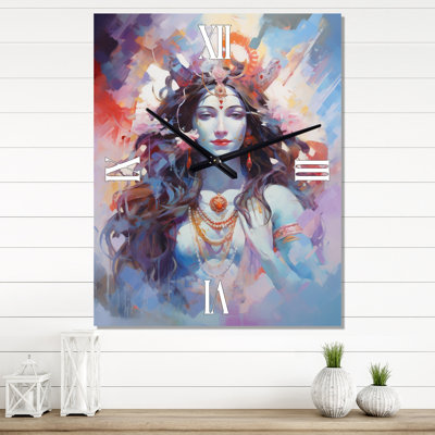 Shiva Glorious Grace - City Paris Wall Clock