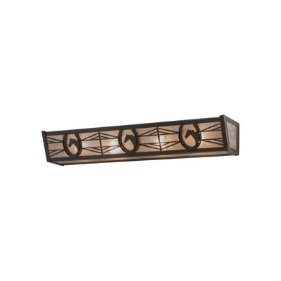 Barre d'éclairage de salle de bain 4 lumières Horseshoe