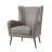 Ebbert 30" W Faux Leather Wingback Armchair with Nailhead Trim-1057351172