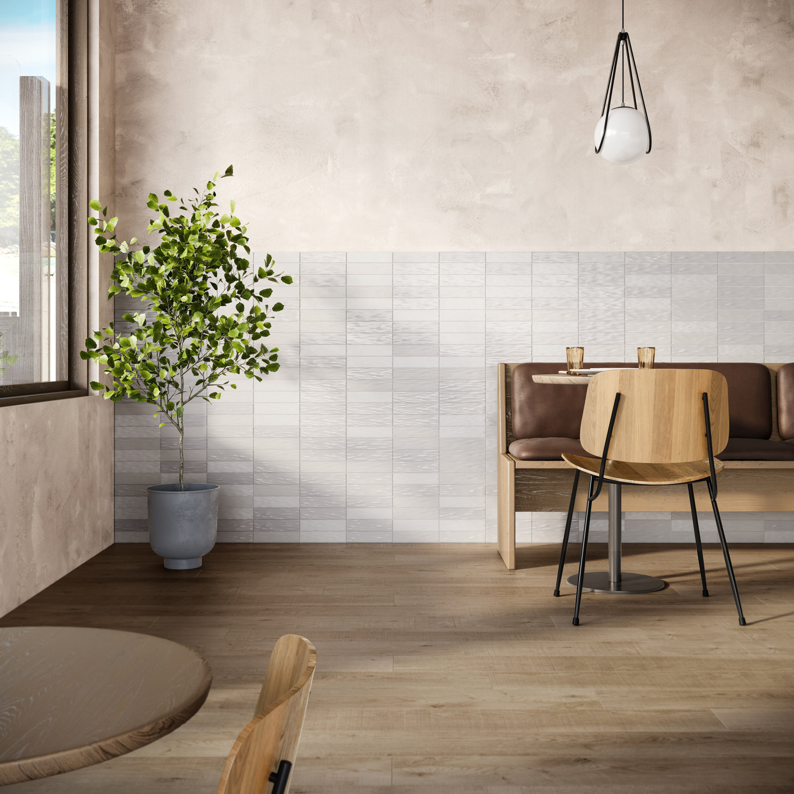 Southampton Ceramic Subway Wall Tile, White