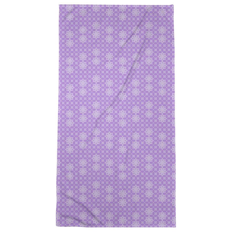 Katelyn Elizabeth Cotton Blend Bath Towel, Purple