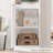 73.4" H Slim Engineered Wood Bookcase-451219901