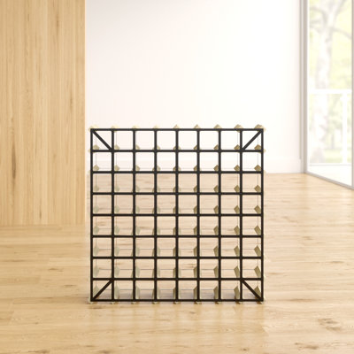 Liddle 72 - Bottle Solid Wood Wine Bottle Rack