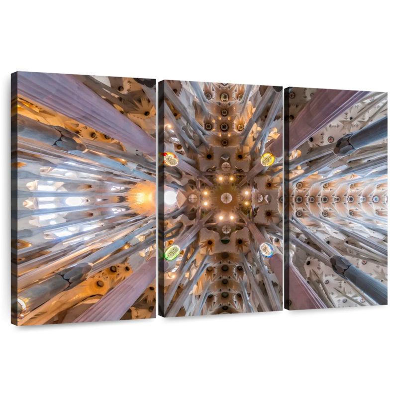 Lilie La Sagrada Familia, plafond I, H 24 po x l 38 po