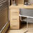 Brown Rectangular Solid Wood desks-107366328