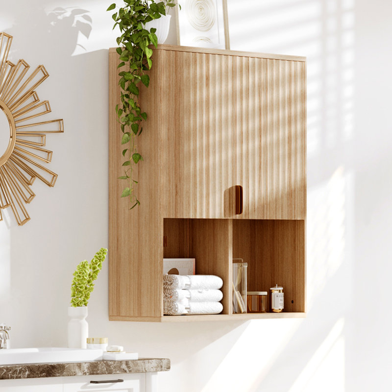 MDF Wall Mounted Optional Bathroom Cabinet
