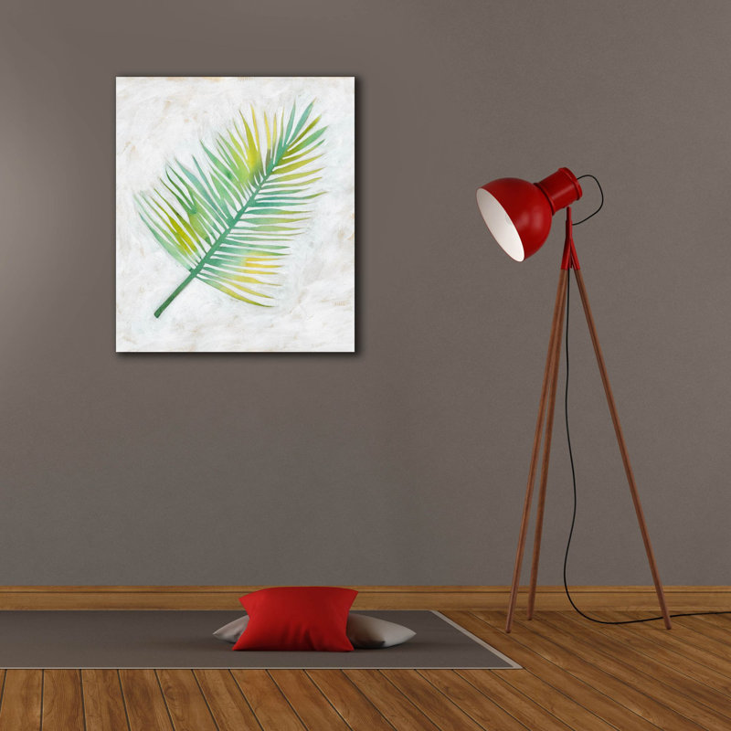 "Epic Graffiti" Ocean Side Palms 4 "par Chariklia Zarris, art mural sur toile, 26 po x 30 po