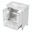 Ensemble de meuble-lavabo simple 30 po avec plateau en céramique Quella-555377204
