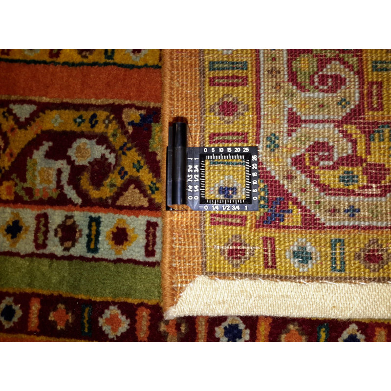 Paightyn Oriental Area Rug in Multicolor Orange