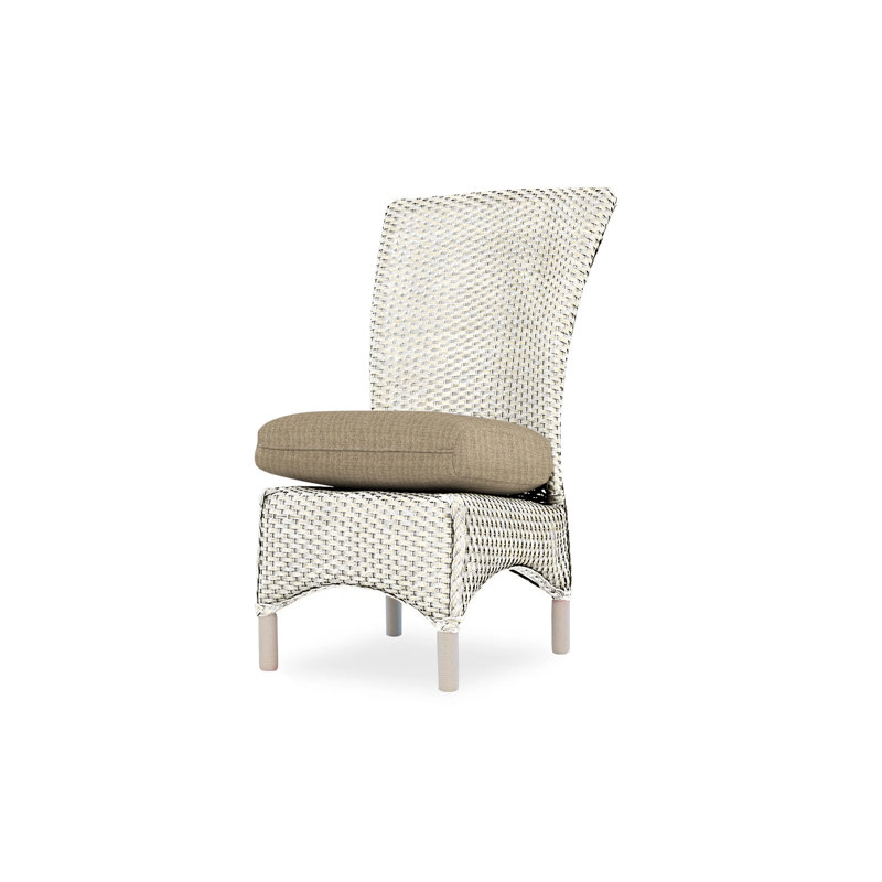 Mandalay Outdoor Dining Armchair, Antique White, Fife Aruba