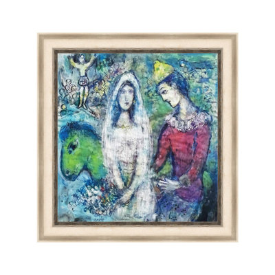 " Wedding Party " by Marc Chagall Print