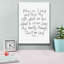 «Bless Us on White» par Lux + Me Designs, estampe numérique sur toile-846907290