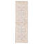 Tapis unique gris clair de 2 pi 6 po x 7 pi 11 po Calhoune