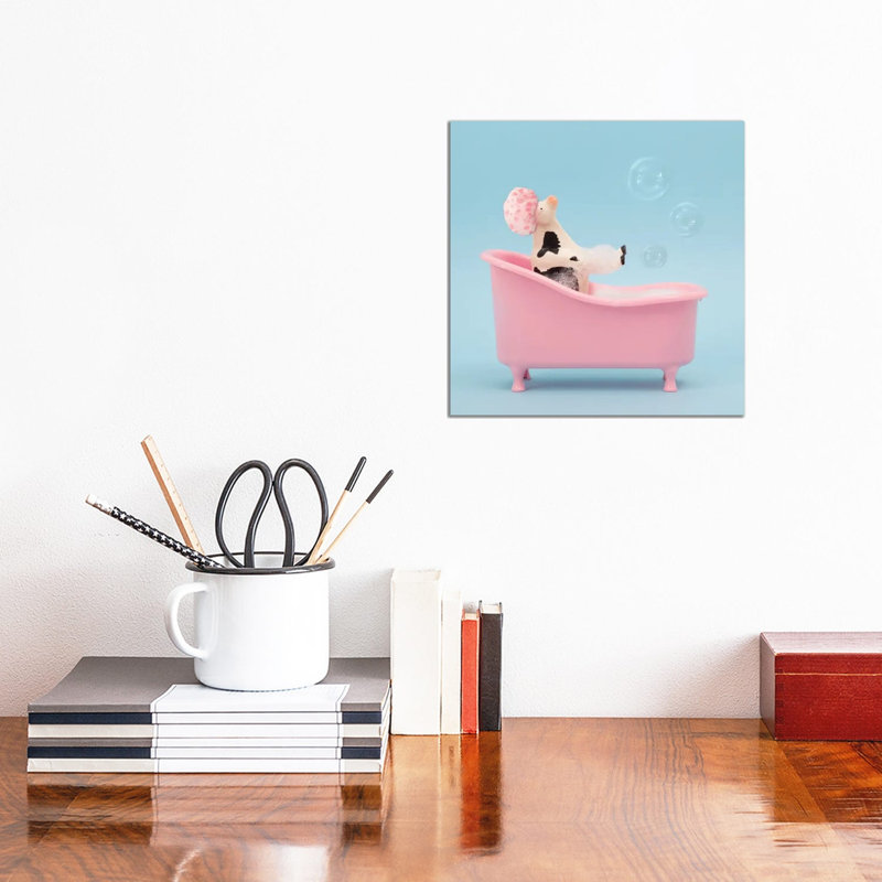 Selfcare Time by Pepino De Mar - Wrapped Canvas Print, 30.48 cm H x 30.48 cm W