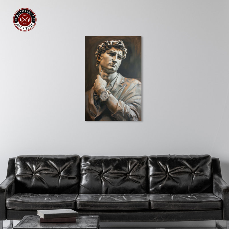 Classy Sculpture Gallery Wrapped Canvas Wall Art, 36" x 54"