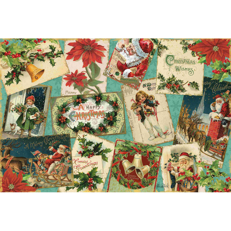 «Nostalgic Holiday I» par Katie pertiet - on, H 8 po x l 12 po, Non, Toile tendue